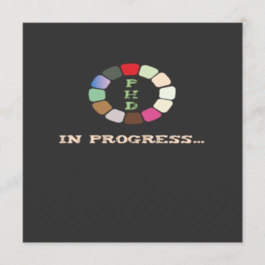 PhD im Gange Programm (Vorderseite)