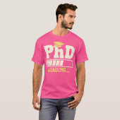Phd Laden Funny Progress Bar Graduate Student tun T-Shirt (Vorne ganz)