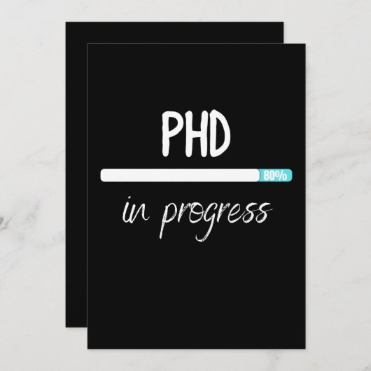 phd load T - Shirt Einladung (Vorne/Hinten)