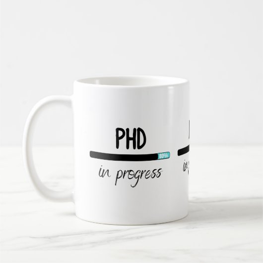 phd load T - Shirt Kaffeetasse (Links)