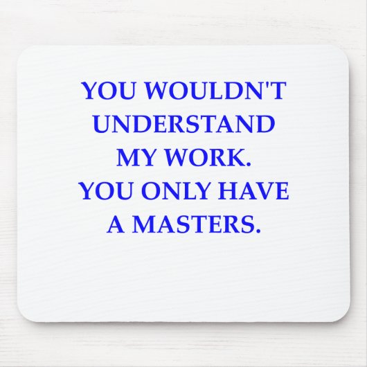 phd mousepad (Vorne)