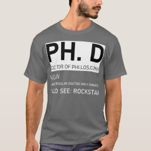 PhD Philosophie T-Shirt