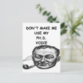 phd postkarte (Stehend Vorderseite)