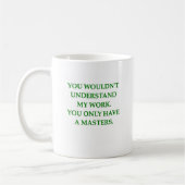 Phd Research Kaffeetasse (Links)