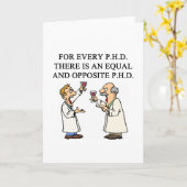 PHD-Sprichwort Karte (Gelbe Blume)