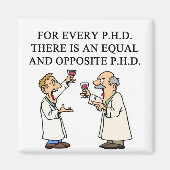 PHD-Sprichwort Magnet (Vorne)