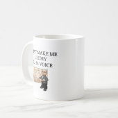 Phd-Stimme Kaffeetasse (Vorderseite Links)