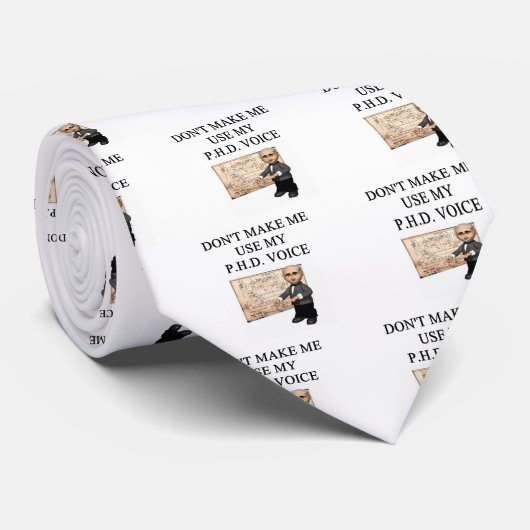 Phd-Stimme Krawatte (Gerollt)