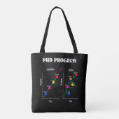 PhD Student Funny Doctorate PsyD EdD School Tasche (Rückseite)