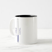 PHD Student PhD Lade Funny Design Zweifarbige Tasse (Vorderseite Links)