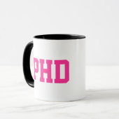 PhD-Tasse Tasse (Vorderseite Links)