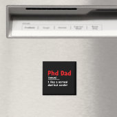 Phd Vater Definition Sarcastic Funny Abschluss Fat Magnet (In Situ (Geschirrspüler))