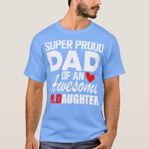 PhD Vater Super stolz Vater auf eine phantastische T-Shirt