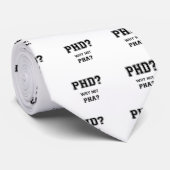 PhD? Warum nicht PhA? PhD-Abschlussgeschenk Krawatte (Gerollt)