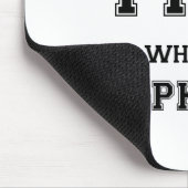 PhD? Warum nicht PhA? PhD-Abschlussgeschenk Mousepad (Ecke)