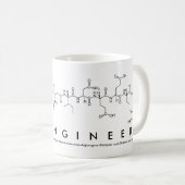 PhDEngineer Peptidsatz-Tasse Kaffeetasse (VorderseiteRechts)
