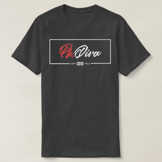 Phdiva 2018 T-Shirt (Design vorne)