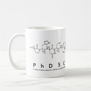 PhDScientist Peptidsatz-Tasse Kaffeetasse