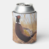 Pheasant Bird Art kann kühlen Dosenkühler (Kanne Rückseite)