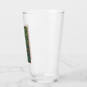 Pheasant Bird in a Tree (von William Morris) Glas (Links)