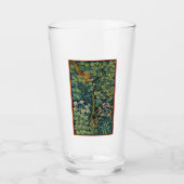 Pheasant Bird in a Tree (von William Morris) Glas (Vorderseite)
