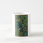 Pheasant Bird in a Tree (von William Morris) Kaffeetasse (Mittel)