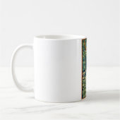 Pheasant Bird in a Tree (von William Morris) Kaffeetasse (Links)
