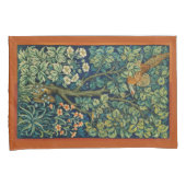 Pheasant Bird in a Tree (von William Morris) Kissenbezug (Vorderseite-Rechts)