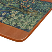 Pheasant Bird in a Tree (von William Morris) Schneidebrett (Ecke)