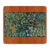 Pheasant Bird in a Tree (von William Morris) Schneidebrett (Vorderseite)