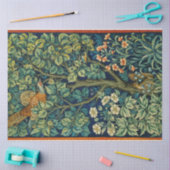 Pheasant Bird in a Tree (von William Morris) Seidenpapier (Basteln)