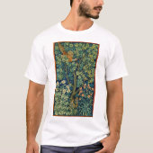 Pheasant Bird in a Tree (von William Morris) T-Shirt (Vorderseite)