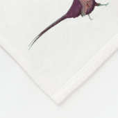 Pheasant Blanket Fleecedecke (Ecke)