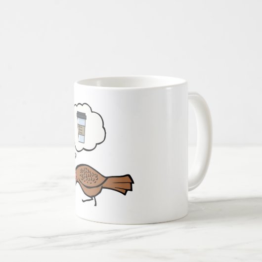 Pheasant dreams of coffee kaffeetasse (VorderseiteRechts)