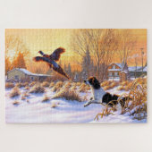 Pheasant ermutigt zu fliegen puzzle (Horizontal)