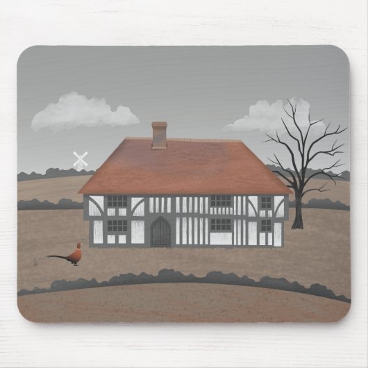 Pheasant Farmhouse Mousepad (Vorne)