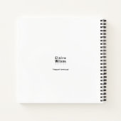 Pheasant Farmhouse Notizblock (Rückseite)