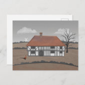 Pheasant Farmhouse Postkarte (Vorne/Hinten)