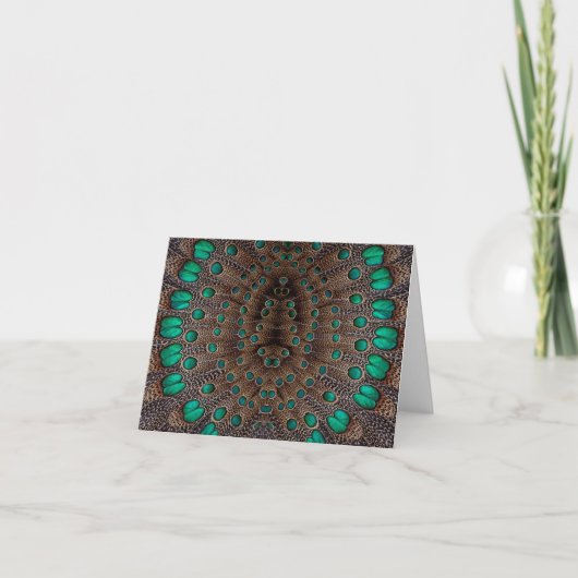 Pheasant Feather Fraktal Design (Vorderseite)