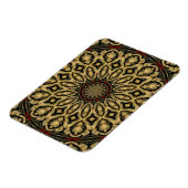 Pheasant Feathers Kaleidoscope Magnet (Linke Seite)