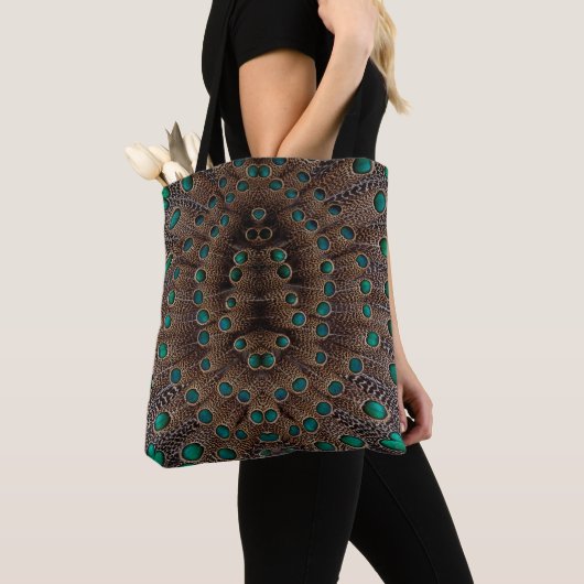 Pheasant Fether Fraktal Design Tasche (Von Nahem)