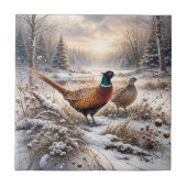 Pheasant  fliese (Vorderseite)