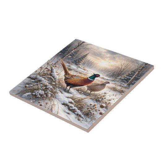 Pheasant  fliese (Seite)