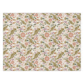 Pheasant Folk Art Tableclout | Rustikales Herbstha Tischdecke (Vorderseite (Horizontal))