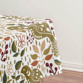 Pheasant Folk Art Tableclout | Rustikales Herbstha Tischdecke (Beispiel)