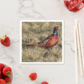 Pheasant-Foto Serviette (Beispiel)