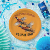 Pheasant Hunting  Pappteller (Party)