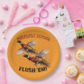 Pheasant Hunting  Pappteller (Party)