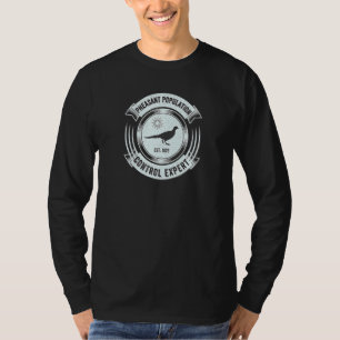 Pheasant Jagd Große Sarcastische Jäger T-Shirt