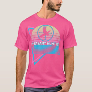Pheasant Jagd Pheasant Jäger Retro T-Shirt